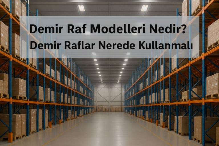 Demir Raf Modelleri Nedir? Demir Raflar Nerede Kullanılmalı?