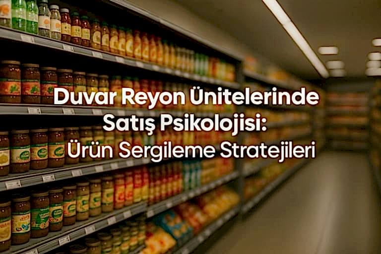 Duvar Reyon Ünitelerinde Satış Psikolojisi: Ürün Sergileme Stratejileri