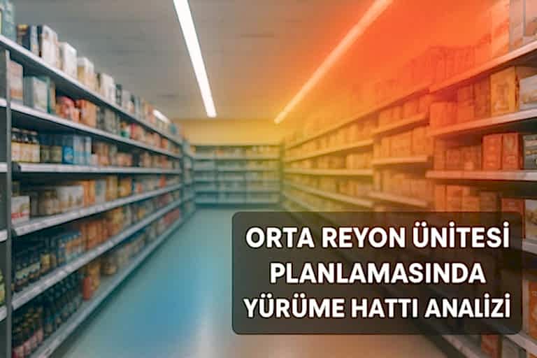 Orta Reyon Ünitesi Planlamasında Yürüme Hattı Analizi