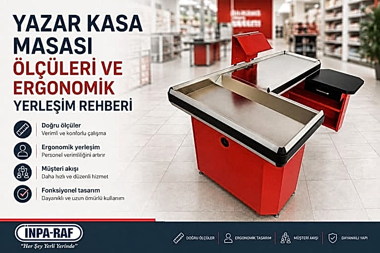 Yazar Kasa Masası Ölçüleri ve Ergonomik Yerleşim Rehberi